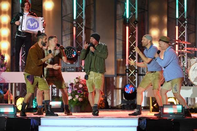 24 06 2023 Bad Kleinkirchheim St Oswald am Hoferriegel in Austria AUT Wenn die Musi spielt Open Air 2023 voXXclub,