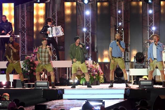 24 06 2023 Bad Kleinkirchheim St Oswald am Hoferriegel in Austria AUT Wenn die Musi spielt Open Air 2023 voXXclub,