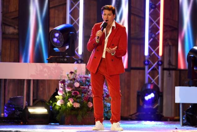24 06 2023 Bad Kleinkirchheim St Oswald am Hoferriegel in Austria AUT Wenn die Musi spielt Open Air 2023 Patrizio Buanne,