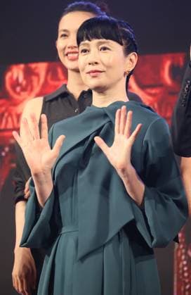 June 26, 2023, Tokyo, Japan - Japanese actress Maki Sakai attends the awarding ceremony of the Short Shorts Film Festival & Asia 2023 in Tokyo on Monday, June 26, 2023. Poland based Japanese animation artist Izumi Yoshida won the George Lucas award, grand prix of the film festival for her short animation movie The Bridge . (photo by Yoshio Tsunoda AFLO)  , aflo_222753532.jpg,
