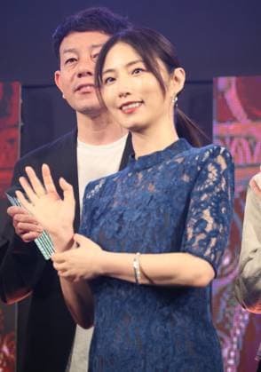 June 26, 2023, Tokyo, Japan - Japanese actress Megumi attends the awarding ceremony of the Short Shorts Film Festival & Asia 2023 in Tokyo on Monday, June 26, 2023. Poland based Japanese animation artist Izumi Yoshida won the George Lucas award, grand prix of the film festival for her short animation movie The Bridge . (photo by Yoshio Tsunoda AFLO)  , aflo_222753533.jpg,