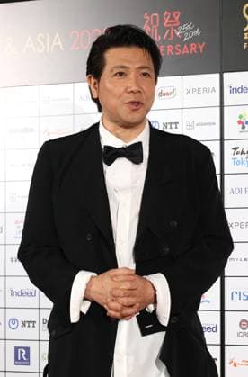 June 26, 2023, Tokyo, Japan - Japanese actor and president of the Short Shorts Film Festival Tetsuya Bessho attends a photocall of the awarding ceremony of the Short Shorts Film Festival & Asia 2023 in Tokyo on Monday, June 26, 2023. Poland based Japanese animation artist Izumi Yoshida won the George Lucas award, grand prix of the film festival for her short animation movie The Bridge . (photo by Yoshio Tsunoda AFLO)  , aflo_222753567.jpg,