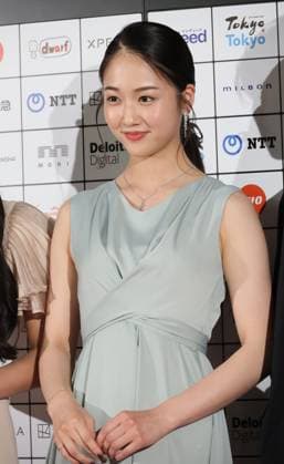 June 26, 2023, Tokyo, Japan - Japanese action star Hiroshi Fujioka s daughter actress Ai Tensho attends a photocall of the awarding ceremony of the Short Shorts Film Festival & Asia 2023 in Tokyo on Monday, June 26, 2023. Poland based Japanese animation artist Izumi Yoshida won the George Lucas award, grand prix of the film festival for her short animation movie The Bridge . (photo by Yoshio Tsunoda AFLO)  , aflo_222753573.jpg,