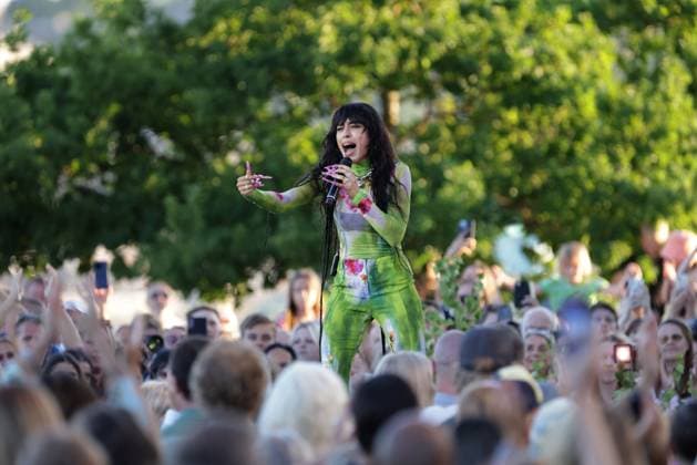 Entertainment Themen der Woch KW26 Bilder des Jahres 2023, Entertainment 06 Juni Entertainment Bilder des Tages STOCKHOLM 20230627 Loreen uppträder under premiären av Allsang pa Skansen pa tisdagskvällen. Foto Magnus Andersson TT kod 11930 Stockholm Sverige x11930x *** STOCKHOLM 20230627 Loreen performs during the premiere of Allsang pa Skansen on Tuesday evening Photo Magnus Andersson TT code 11930 Stockholm Sweden x11930x  Copyright: xMagnusxAndersson TTx ALLSANG PA SKANSEN TTABB0000000000196869