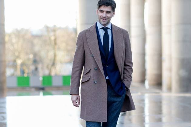 PFW - Street Style Street style, Johannes Huebl arriving at Cerruti Fall-Winter 2018-2019 Menswear show held at Palais de Tokyo, in Paris, France, on January 19, 2018. Photo by Marie-Paola Bertrand-Hillion ABACAPRESS.COM Paris France  Copyright: xBertrand-HillionxMarie-Paola ABACAx 622400_047 Bertrand-HillionxMarie-Paola ABACAx 622400_047