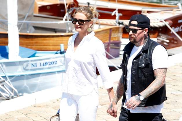 Cameron Diaz And Benji Madden On Holiday - Beaulieu Cameron Diaz and Benji Madden are spotted at Beaulieu Harbor in Beaulieu sur Mer, France on July 26, 2014. photo by ABACAPRESS.COM Beaulieu sur Mer Beaulieu Harbor unknown  Copyright: xABACAx 458862_014 ABACAx 458862_014