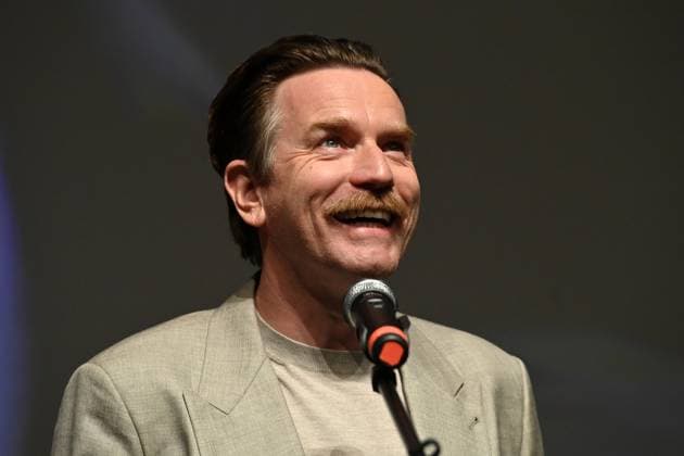 Scottish actor Ewan McGregor received the Festival President’s Award during the 57th Karlovy Vary International Film Festival (KVIFF), on July 1, 2023, at the Thermal Hotel in Karlovy Vary, Czech Republic. (CTKxPhoto SlavomirxKubes) CTKPhotoP2023070105798  CTKPhotoP2023070105798