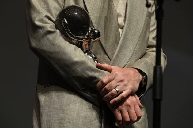 Scottish actor Ewan McGregor received the Festival President’s Award during the 57th Karlovy Vary International Film Festival (KVIFF), on July 1, 2023, at the Thermal Hotel in Karlovy Vary, Czech Republic. (CTKxPhoto SlavomirxKubes) CTKPhotoP2023070105800  CTKPhotoP2023070105800