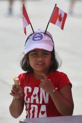 Canadians Celebrate Canada Day In Toronto Canadians celebrate Canada Day in Toronto, Ontario Canada, on July 01, 2023. Toronto Canada  Copyright: xCreativexTouchxImagingxLtdx originalFilename: friedman-canadian230701_npYg1.jpg