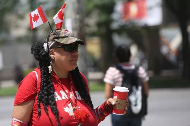 Canadians Celebrate Canada Day In Toronto Canadians celebrate Canada Day in Toronto, Ontario Canada, on July 01, 2023. Toronto Canada  Copyright: xCreativexTouchxImagingxLtdx originalFilename: friedman-canadian230701_npKnG.jpg