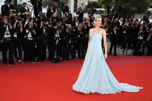 Diane Kruger Pregnant With Her First Child File photo - Diane Kruger attending the screening of Sink Or Swim (Le Grand Bain) during the 71st annual Cannes Film Festival at Palais des Festivals on May 13, 2018 in Cannes, France. Diane Kruger is reportedly going to be a mother. According to reports the 41-year-old German actress is pregnant with her first child with actor Norman Reedus, 49. Photo by David Boyer ABACAPRESS.COM Cannes France  Copyright: xBoyer-Hahn-Marechal ABACAx 636681_037 Boyer-Hahn-Marechal ABACAx 636681_037