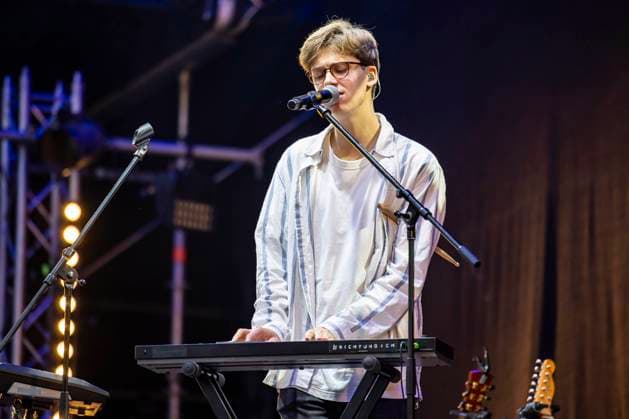 Brunke live at the Apoldaer music summer 2023 on the fairground of the Herressener Promenade Apolda, 30 06 2023 Foto:xM.xKremerx xFuturexImage