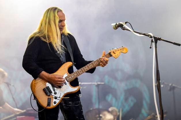 Uwe Hassbecker of Silly live at the Apoldaer music summer 2023 on the fairground of the Herressener Promenade Apolda, 01 07 2023 Foto:xM.xKremerx xFuturexImage