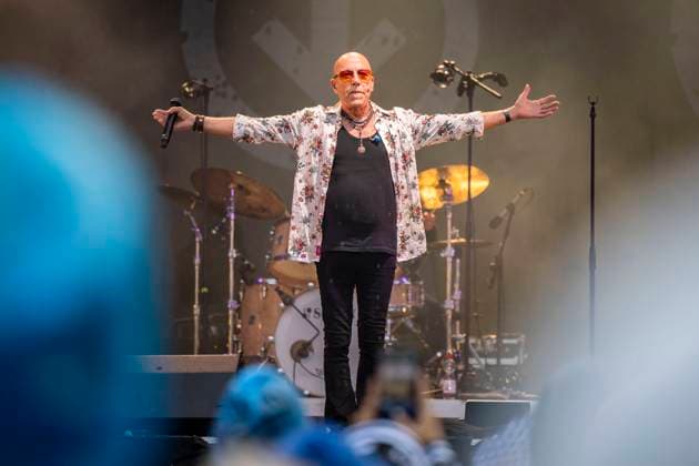 Toni Krahl with Silly live at the Apoldaer music summer 2023 on the fairground of the Herressener Promenade Apolda, 01 07 2023 Foto:xM.xKremerx xFuturexImage