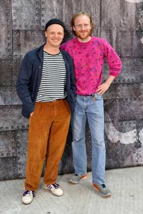 Sebastian Doppelbauer and Sammy Scheuritzel at the premiere of the TV series Legend of Wacken at Zeise Kino Hamburg, 02 07 2023 Foto:xgbrcix xFuturexImage