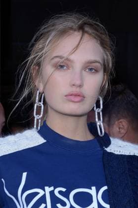 PFW - Elie Saab - Arrivals AM Romee Strijd attending the Elie Saab Fashion Show as part of Paris Fashion Week Womenswear Spring - summer 2019 held in Paris, France on september 29, 2018. Photo by Aurore Marechal ABACAPRESS.COM Paris Ile de France France  Copyright: xMarechalxAurore ABACAx 653450_134 MarechalxAurore ABACAx 653450_134