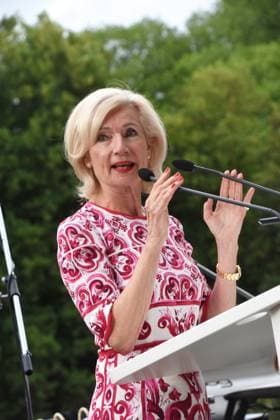 Julia Lehner Mayor of Nuremberg Munich 04 07 2023 Bavarian Summer of Culture in the House of Art Award Pro meritis scientiae et litterarum Munich