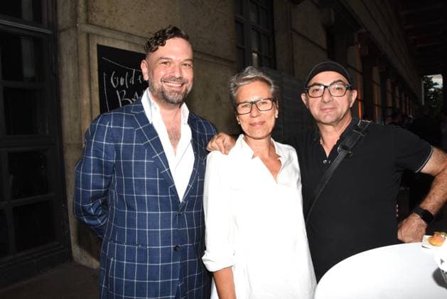 Anton Leiss Huber crime writer Angela Eber crime writer Su Turhan crime writer Munich 04 07 2023 Bavarian Cultural Summer in the House of Art Award Pro meritis scientiae et litterarum Munich