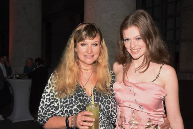 Tatjana Pokorny actress theater director Lilian Weckmann actress model daughter Munich 04 07 2023 Bavarian Cultural Summer in the House of Art Award Pro meritis scientiae et litterarum Munich