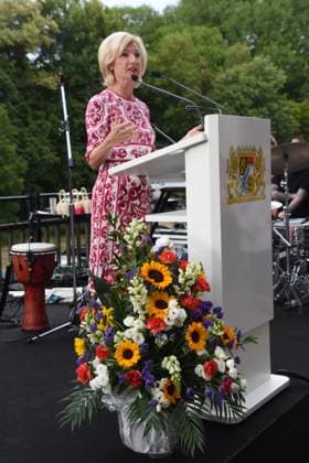 Julia Lehner Mayor of Nuremberg Munich 04 07 2023 Bavarian Summer of Culture in the House of Art Award Pro meritis scientiae et litterarum Munich