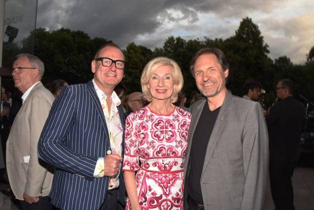 Volker Heissmann Cabaret artist Julia Lehner Mayor of Nuremberg Winfried Frey Actor Munich 04 07 2023 Bavarian Cultural Summer in the House of Art Award Pro meritis scientiae et litterarum Munich