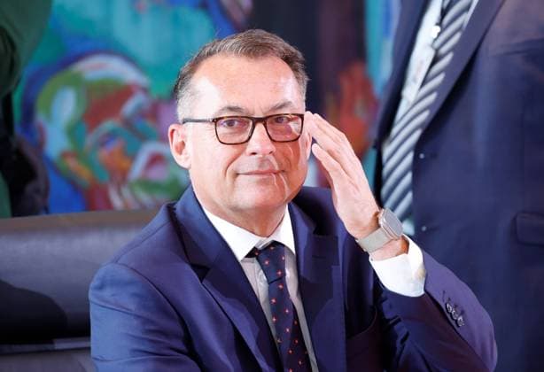 Dr. Joachim Nagel, Präsident der Deutschen Bundesbank, Deutschland, Berlin, Bundeskanzleramt, 68. Kabinettsitzung *** Dr Joachim Nagel, President of the Deutsche Bundesbank, Germany, Berlin, Federal Chancellery, 68 Cabinet meeting