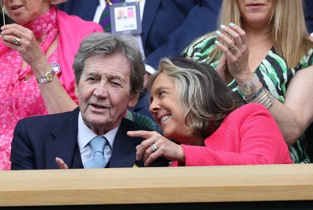 . 05 07 2023. London, United Kingdom. Royal Box on day three of the Wimbledon Tennis Championships in London.  xStephenxLockx xi-Imagesx IIM-24541-0021