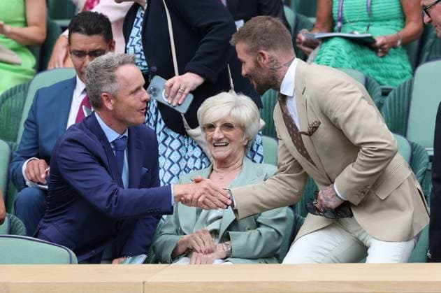 . 05 07 2023. London, United Kingdom. Royal Box on day three of the Wimbledon Tennis Championships in London.  xStephenxLockx xi-Imagesx IIM-24541-0022