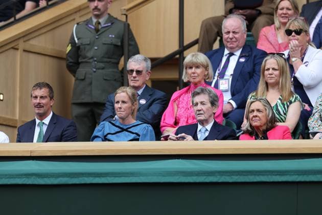 . 05 07 2023. London, United Kingdom. Royal Box on day three of the Wimbledon Tennis Championships in London.  xStephenxLockx xi-Imagesx IIM-24541-0027