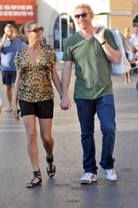Boris Becker and his pregnant wife enjoy an Ice Cream in Saint-Tropez Boris Becker and his pregnant wife Sharlely Kerssenberg enjoy an ice cream in Saint-Tropez, France on July 30, 2009. Photo by ABACAPRESS.COM Saint-Tropez France  Copyright: xABACAx 197078_006 ABACAx 197078_006