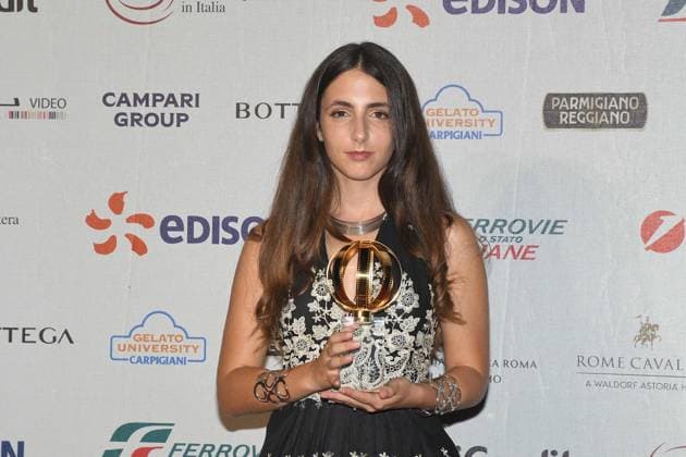 Rome , Villa Massimo Premi Golden Globe Award 2023 , In the photo: Ginevra Nuti  Copyright: xVincenzoxLandix xipa-agency.netx xVincenzoxLandix IPA_IPA39068875
