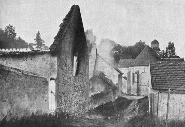 RECORD DATE NOT STATED L immense champ de Bataille; Pres de Meaux, au village de Chauconin , 1914. Creator: Unknown. Copyright:x4905x3386x IMAGO ,2962385 ! ACHTUNG: AUFNAHMEDATUM GESCHÄTZT!  Copyright:4905x3386x IMAGO