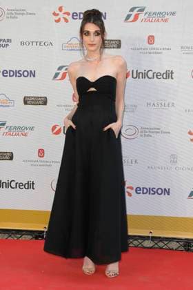 Pilar Fogliati at the 63 Globi d oro 2023 award ceremony at Villa Massimo Rome, 05 07 2023. Foto:xA.xM.xTinghinox xFuturexImage