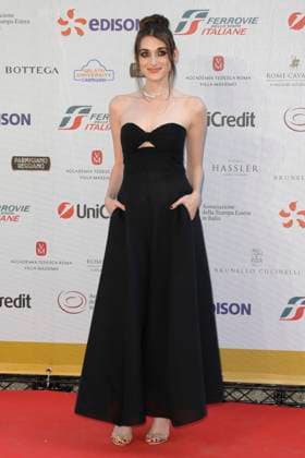 Pilar Fogliati at the 63 Globi d oro 2023 award ceremony at Villa Massimo Rome, 05 07 2023. Foto:xA.xM.xTinghinox xFuturexImage
