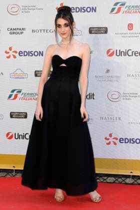 Pilar Fogliati at the 63 Globi d oro 2023 award ceremony at Villa Massimo Rome, 05 07 2023. Foto:xA.xM.xTinghinox xFuturexImage