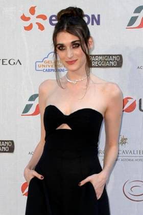 Pilar Fogliati at the 63 Globi d oro 2023 award ceremony at Villa Massimo Rome, 05 07 2023. Foto:xA.xM.xTinghinox xFuturexImage