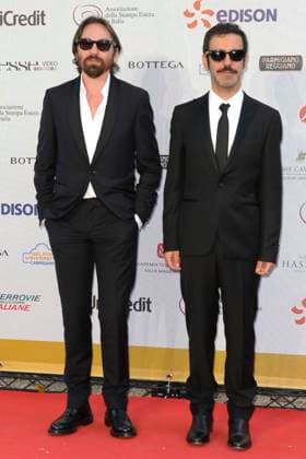 Colapesce Dimartino at the 63 Globi d oro 2023 award ceremony at Villa Massimo Rome, 05 07 2023. Foto:xA.xM.xTinghinox xFuturexImage
