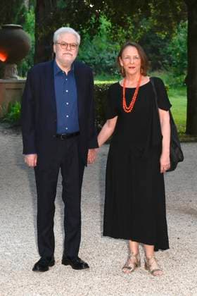 Roberto Ando with company at the 63 Globi d oro 2023 award ceremony at Villa Massimo Rome, 05 07 2023 Foto:xA.xM.xTinghinox xFuturexImage