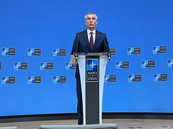 News Themen der Woche KW27 News Bilder des Tages BRYSSEL 2023-07-06 Natos generalsekreterare Jens Stoltenberg haller presskonferens efter torsdagens möte om den svenska Natoprocessen. BRYSSEL Belgien x10510x *** BRUSSELS 2023 07 06 NATO Secretary General Jens Stoltenberg holds a press conference after Thursdays meeting on the Swedish NATO process BRUSSELS Belgium x10510x  Copyright: xWiktorxNummelin TTx STOLTENBERG TTABB0000000000198776