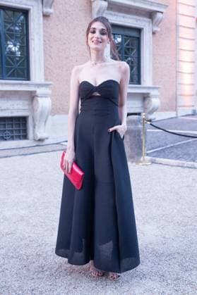 Italy: Pilar Fogliati at Italian Golden Globe in Rome Pilar Fogliati attends the award ceremony of the 63rd edition of the Golden Globe at the German Academy in Rome Rome Italy Copyright: MatteoxNardone