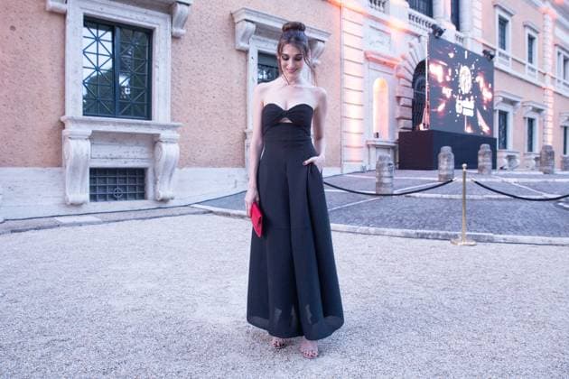 Italy: Pilar Fogliati at Italian Golden Globe in Rome Pilar Fogliati attends the award ceremony of the 63rd edition of the Golden Globe at the German Academy in Rome Rome Italy Copyright: MatteoxNardone