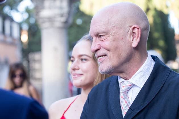 Italy: John Malkovich in Rome John Malkovich attends the 63rd Golden Globe award ceremony at the German Academy in Rome Rome Italy Copyright: MatteoxNardone