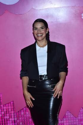 Barbie Pink Carpet July 6, 2023, Mexico City, Mexico: Actress America Ferrera attends the pink carpet for Barbie at Toreo Parque Central. on July 6, 2023 in Mexico City, Mexico. (Photo by Carlos Tischler Eyepix Group) Copyright: xCarlosxTischler xEyepixxGroupx CT_06072023_95841