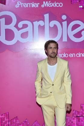 Barbie Pink Carpet July 6, 2023, Mexico City, Mexico: Actor Ryan Gosling attends the pink carpet for Barbie at Toreo Parque Central. on July 6, 2023 in Mexico City, Mexico. (Photo by Carlos Tischler Eyepix Group) Copyright: xCarlosxTischler xEyepixxGroupx CT_06072023_95855