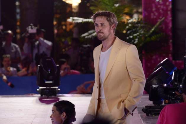 Barbie Pink Carpet July 6, 2023, Mexico City, Mexico: Actor Ryan Gosling attends the pink carpet for Barbie at Toreo Parque Central. on July 6, 2023 in Mexico City, Mexico. (Photo by Carlos Tischler Eyepix Group) Copyright: xCarlosxTischler xEyepixxGroupx CT_06072023_95928