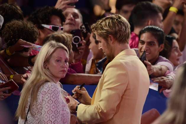 Barbie Pink Carpet July 6, 2023, Mexico City, Mexico: Actor Ryan Gosling attends the pink carpet for Barbie at Toreo Parque Central. on July 6, 2023 in Mexico City, Mexico. (Photo by Carlos Tischler Eyepix Group) Copyright: xCarlosxTischler xEyepixxGroupx CT_06072023_95931