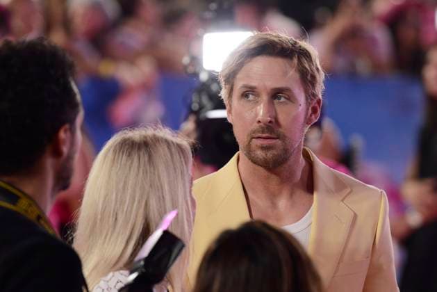 Barbie Pink Carpet July 6, 2023, Mexico City, Mexico: Actor Ryan Gosling attends the pink carpet for Barbie at Toreo Parque Central. on July 6, 2023 in Mexico City, Mexico. (Photo by Carlos Tischler Eyepix Group) Copyright: xCarlosxTischler xEyepixxGroupx CT_06072023_95932