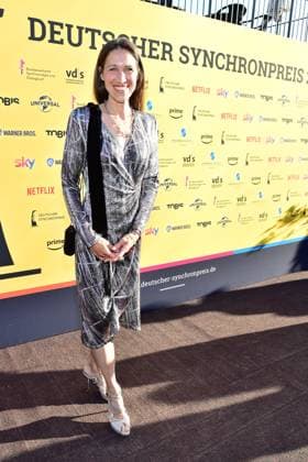 German Dubbing Award 2023 Claudia Urbschat Minges, German voice of Angelina Jolie arrival, to the 4 German Dubbing Award 2023 at the TIPI in Berlin on 07 07 2023 Photopress Mueller Photopress Mueller