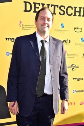 German dubbing award 2023 Tobias Kluckert, German voice of Sam Worthington, Henry Cavill arrival, to the 4 German dubbing award 2023 in the TIPI in Berlin on 07 07 2023 Photopress Mueller Photopress Mueller