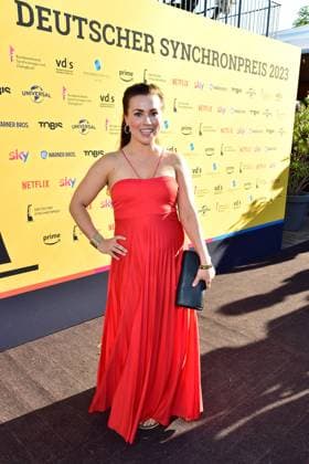 German Dubbing Award 2023 Sarah Tkotsch Arrival, to the 4 German Dubbing Award 2023 at the TIPI in Berlin on 07 07 2023 Photopress Mueller Photopress Mueller